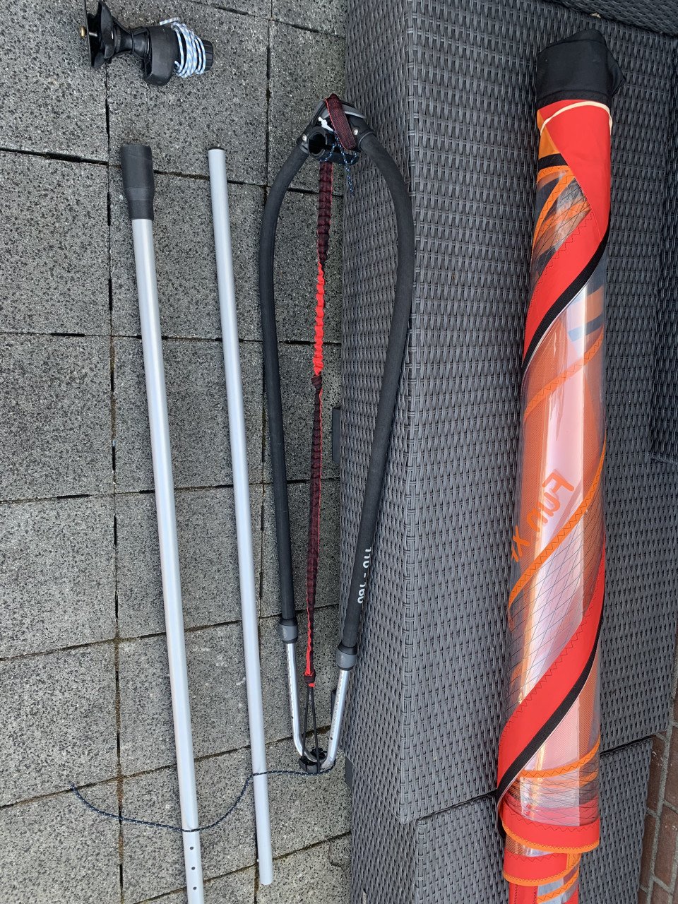 Tiki kindersurfzeil 3,6 m3
