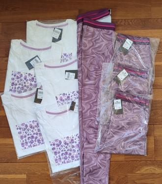 (8st. fitness=€30) Nieuw - OSAGA - 3 dames sportlegging + 5 dames T-shirts