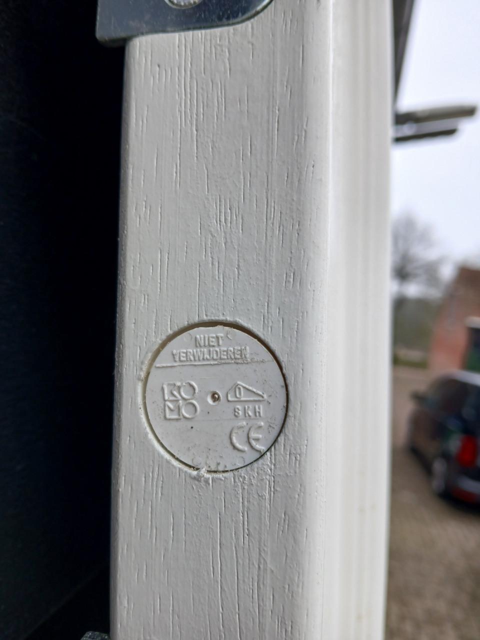 Voordeur klassiek 93 x 231,5cm (met KOMO keurmerk)