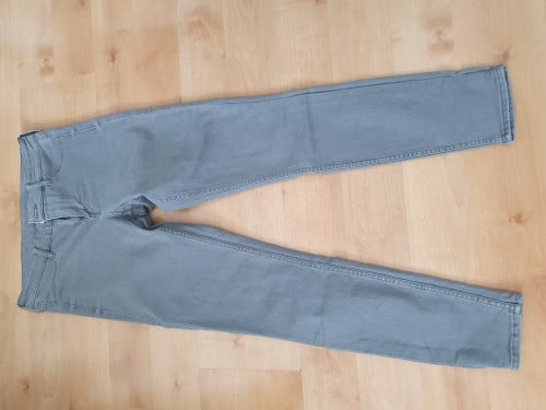 Spijkerbroek, grijs, skinny, maat 28