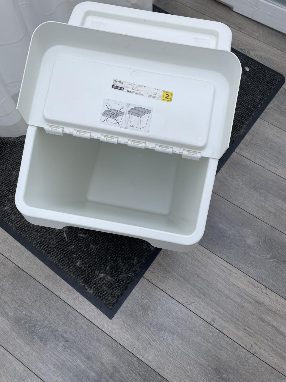 Ikea opbergbakken stapelbaar