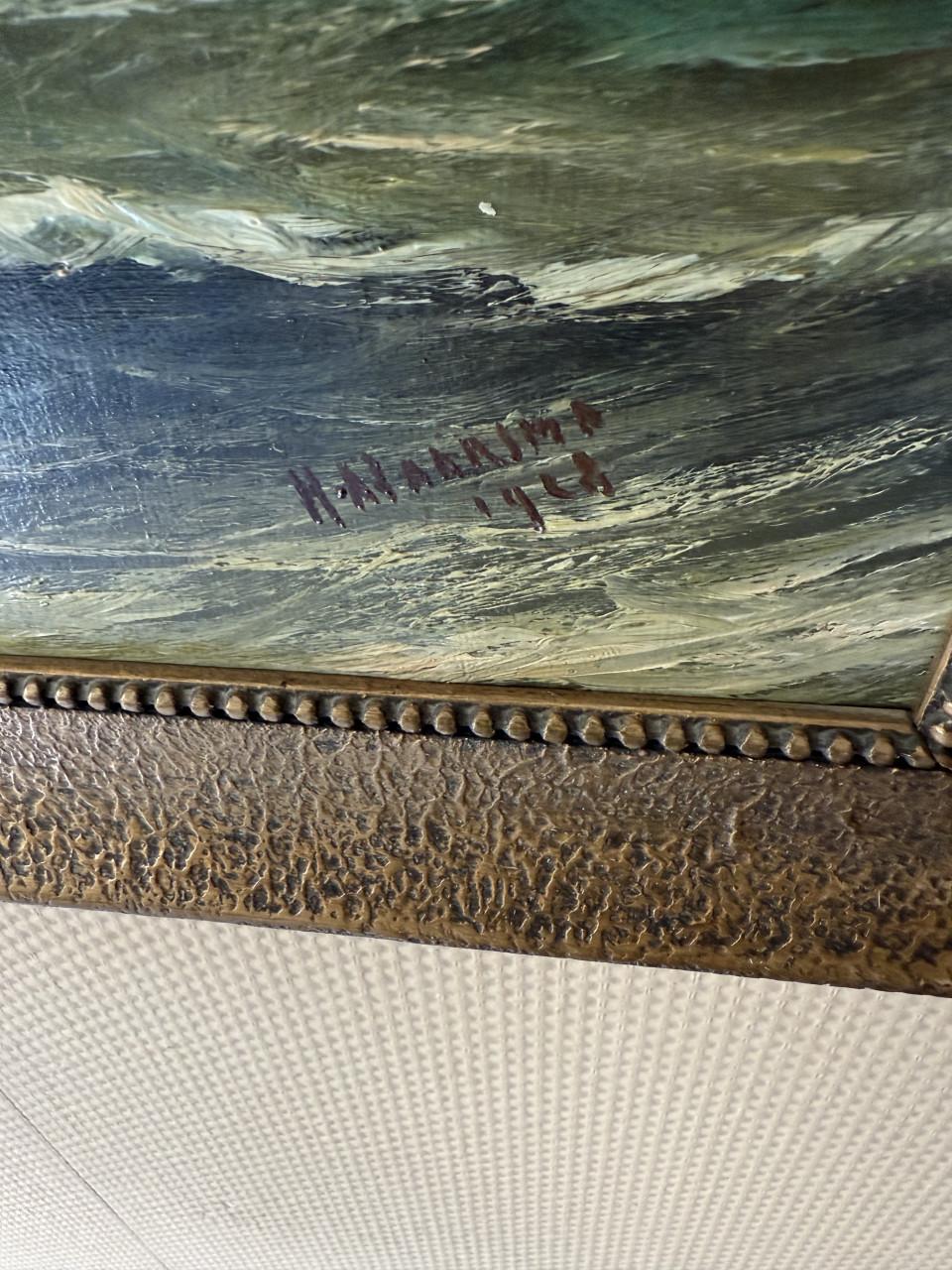 Haaike Abraham Jaarsma Botter op Volle Zee 1928