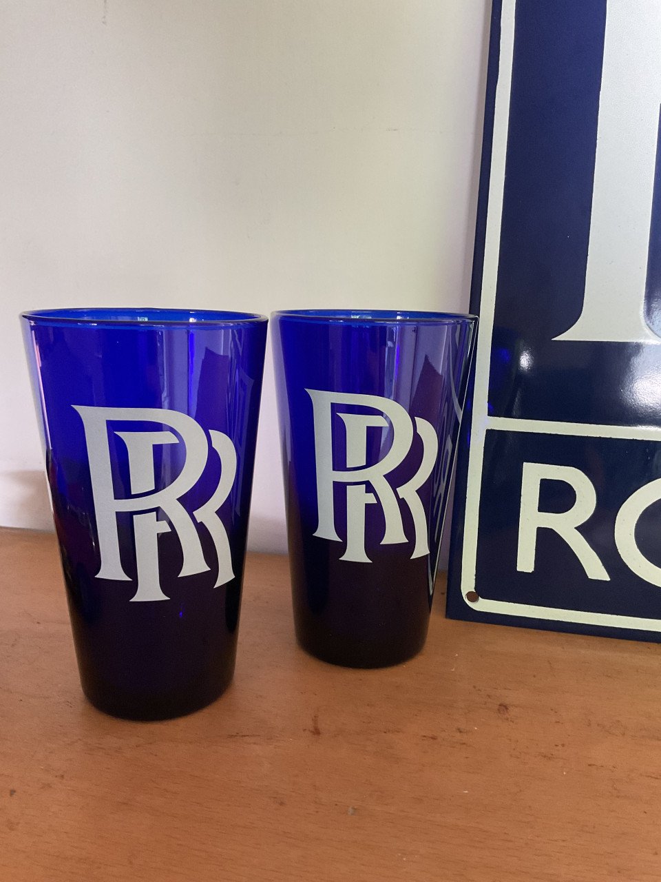 Rolls Royce glazenset