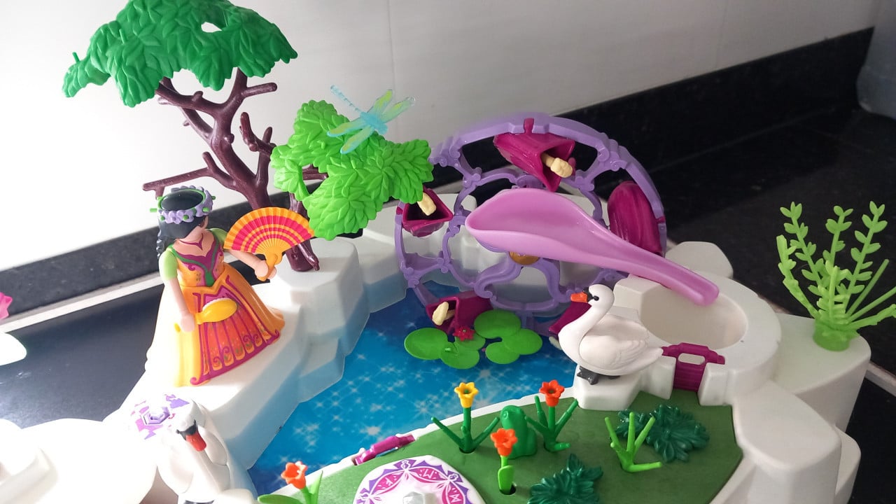 Playmobil prinsessetuin met pomp en bloemen setnr 5475