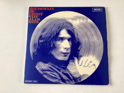 Dubbel LP.         Boudewijn de Groot.    Vijf jaar hits.