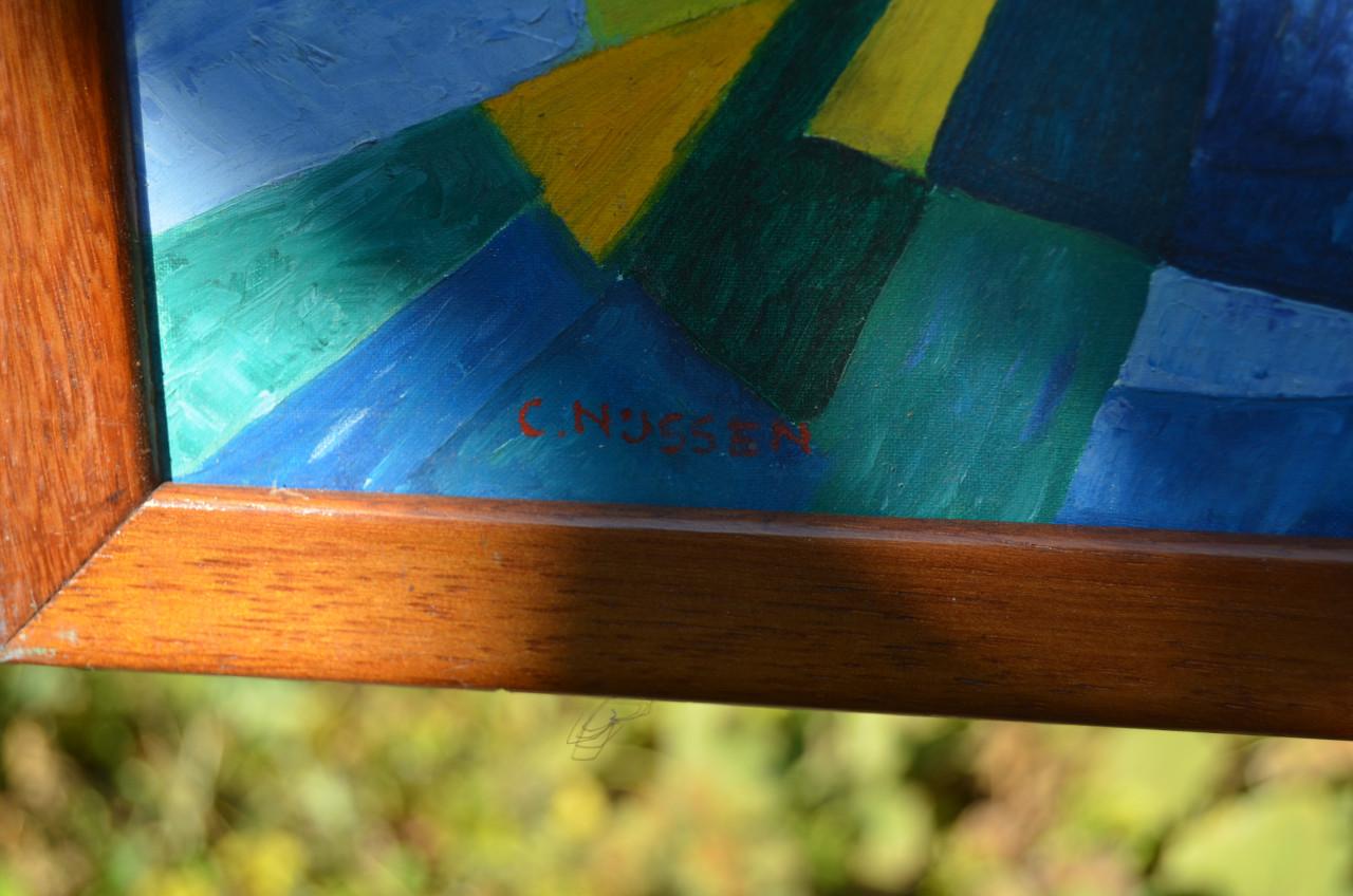 Zeer kleurig Drieluik C. Nijssen