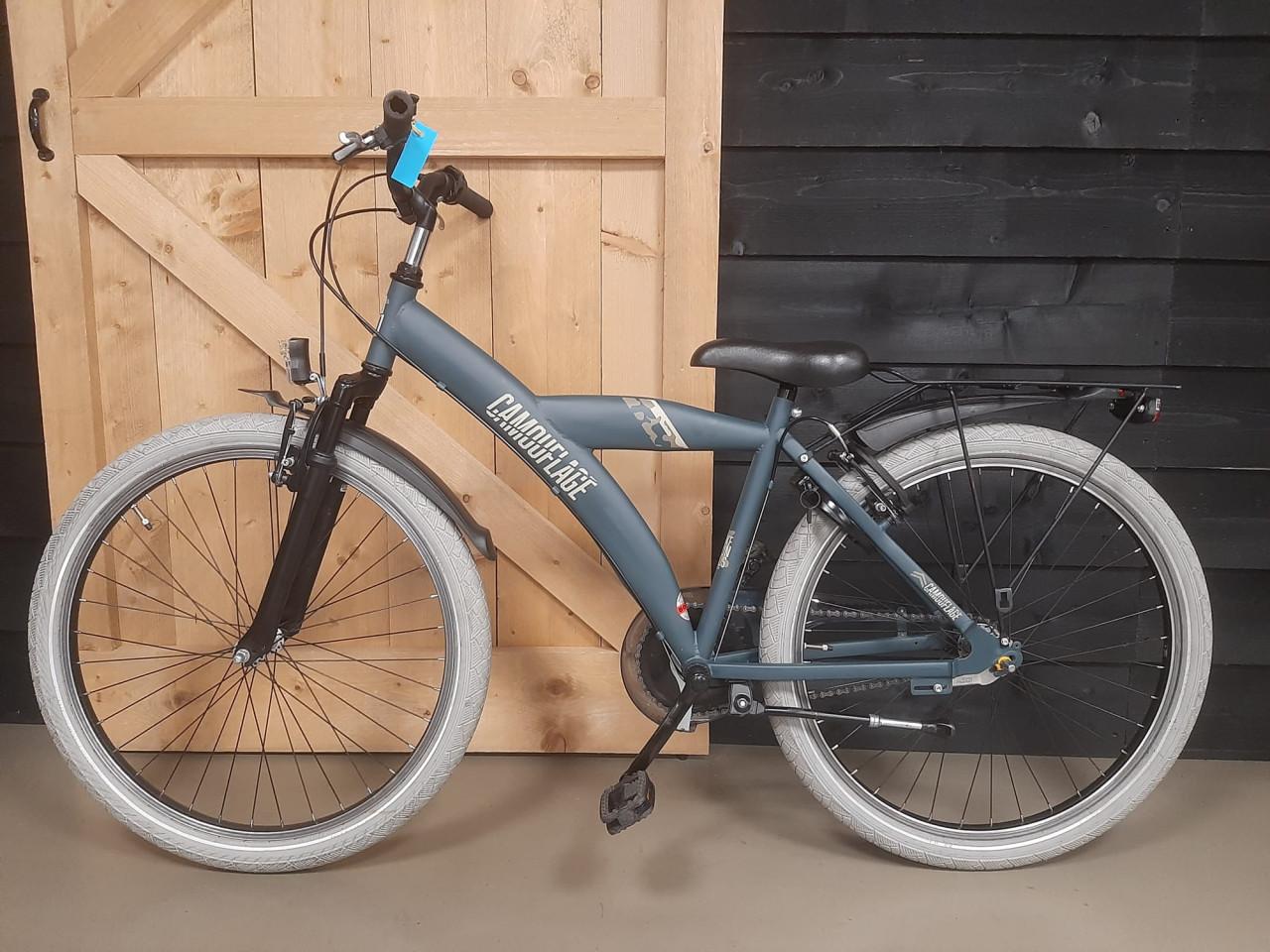 26 inch Bike Fun Camouflage met 3 versnellingen