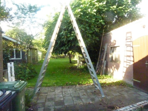 Aluminium ladder
