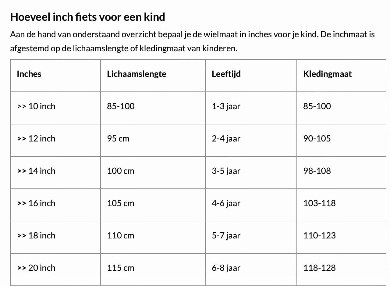 Kinderfietsje