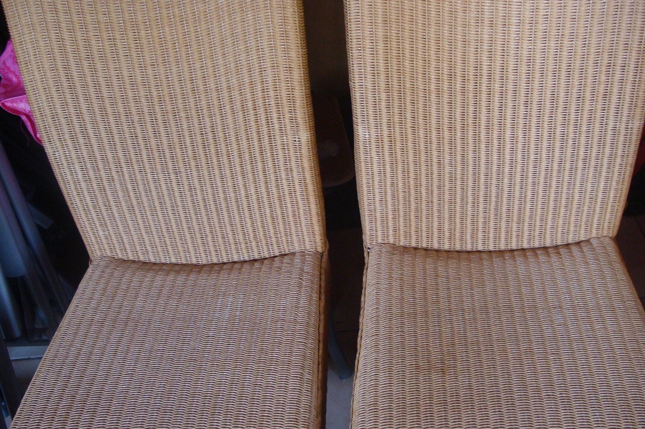Eetkamerstoelen 6x Loom