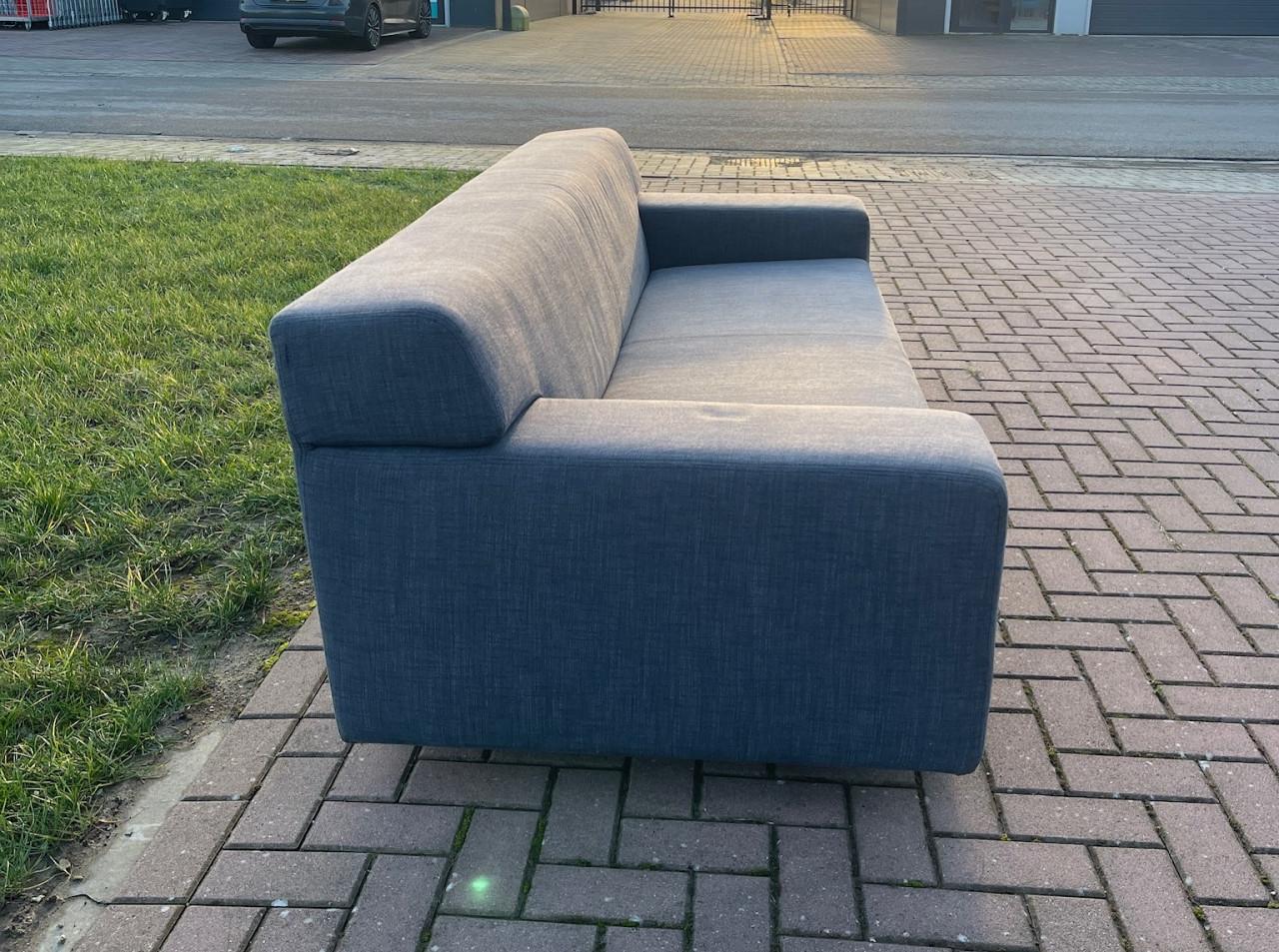 GRATIS LEVERING HEEL NL Mooie Antraciet 3-zits Bankstel