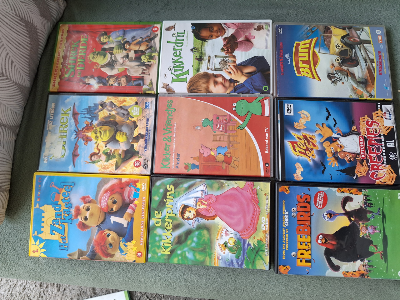 35 kinder dvds Origineel