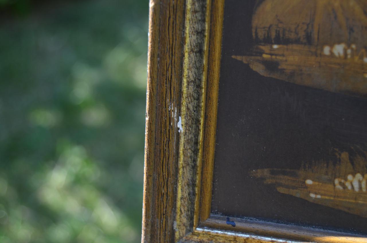 Grote Indonesische batik 'Boer met Buffel'