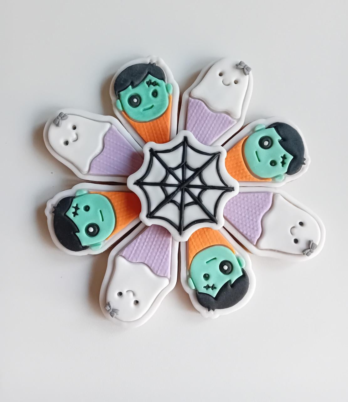 Halloween cookie platter