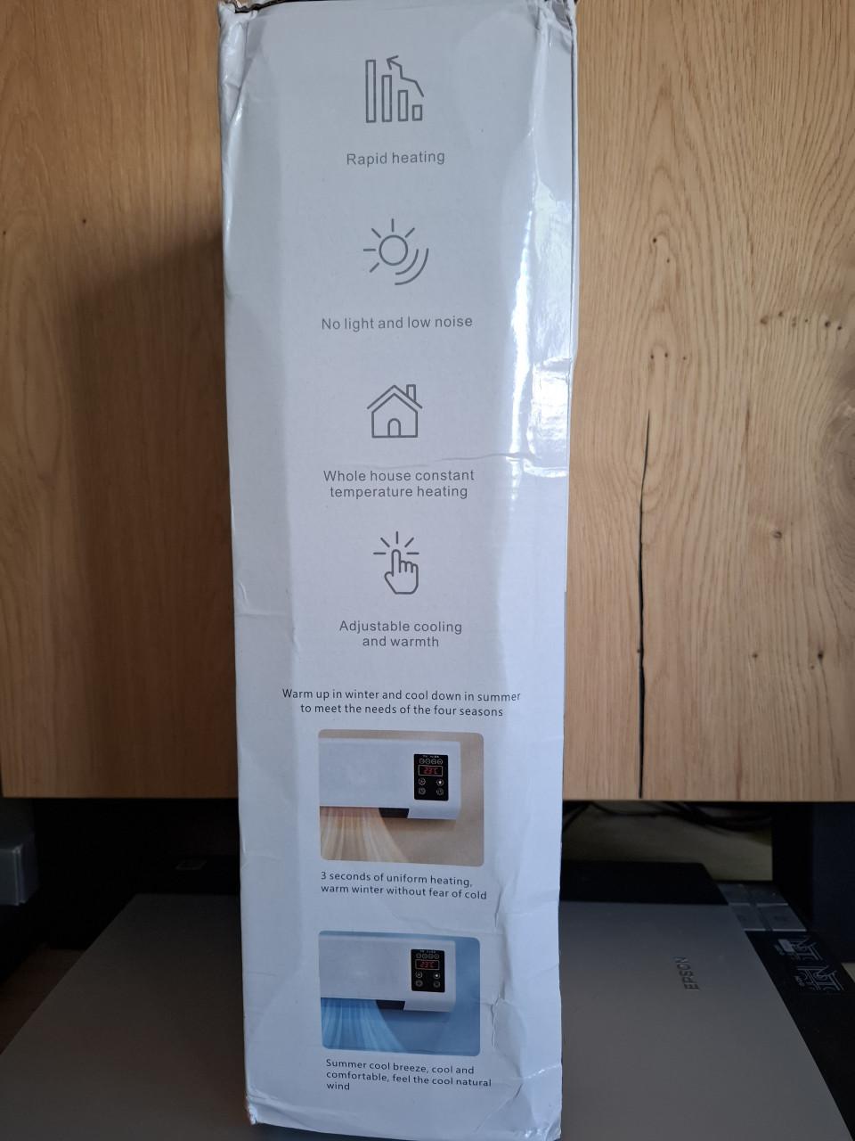 2 Elektrische kacheltjes / ventilator