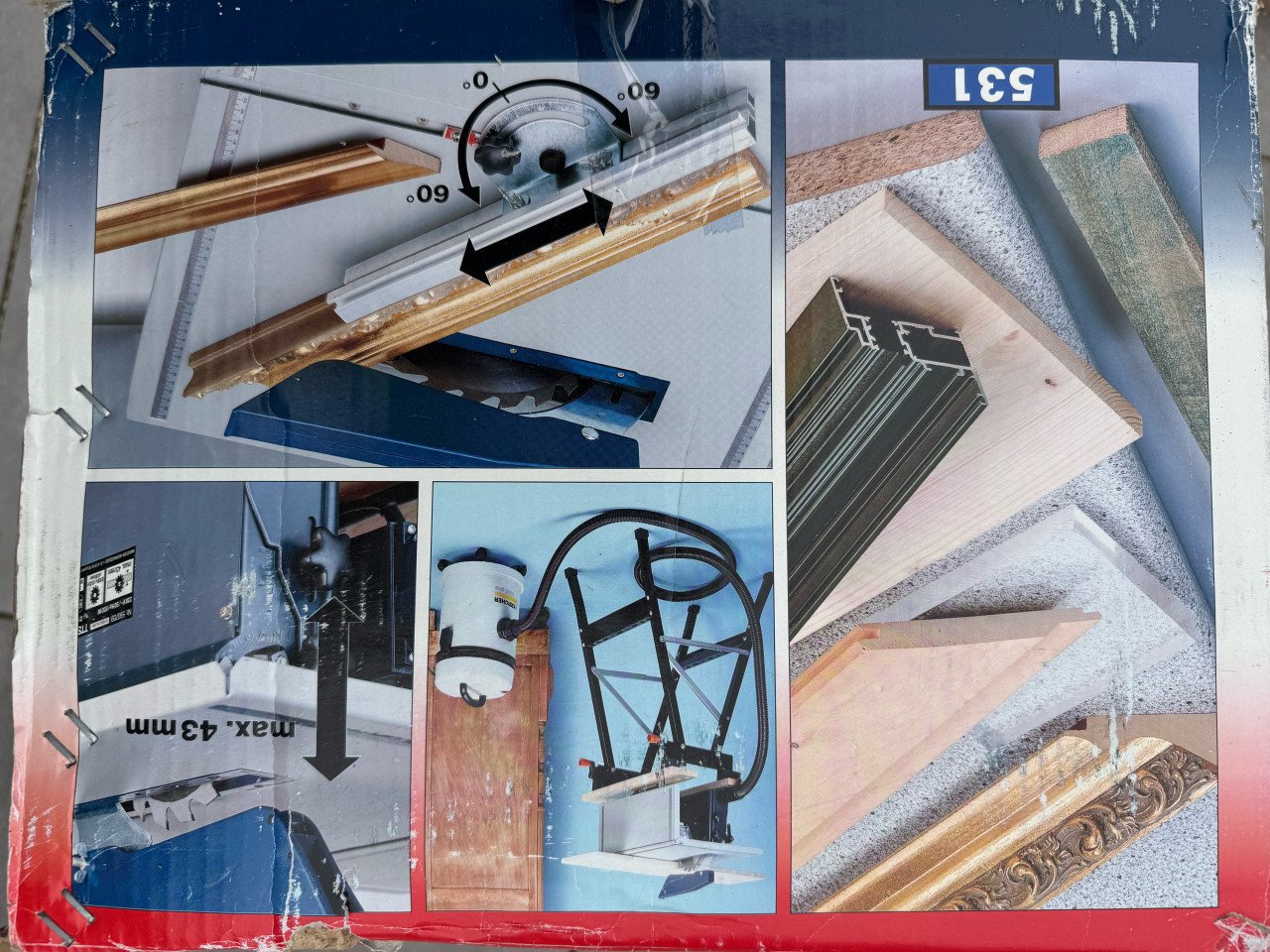 Zaagtafel in prima staat