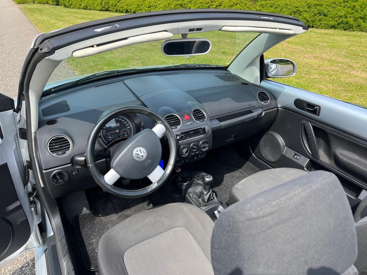 Puntgave VW Beetle Cabrio uit 2007 met slechts 139.000 km