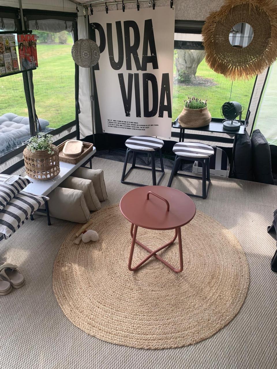 Trendy gestyld Hobby Caravan