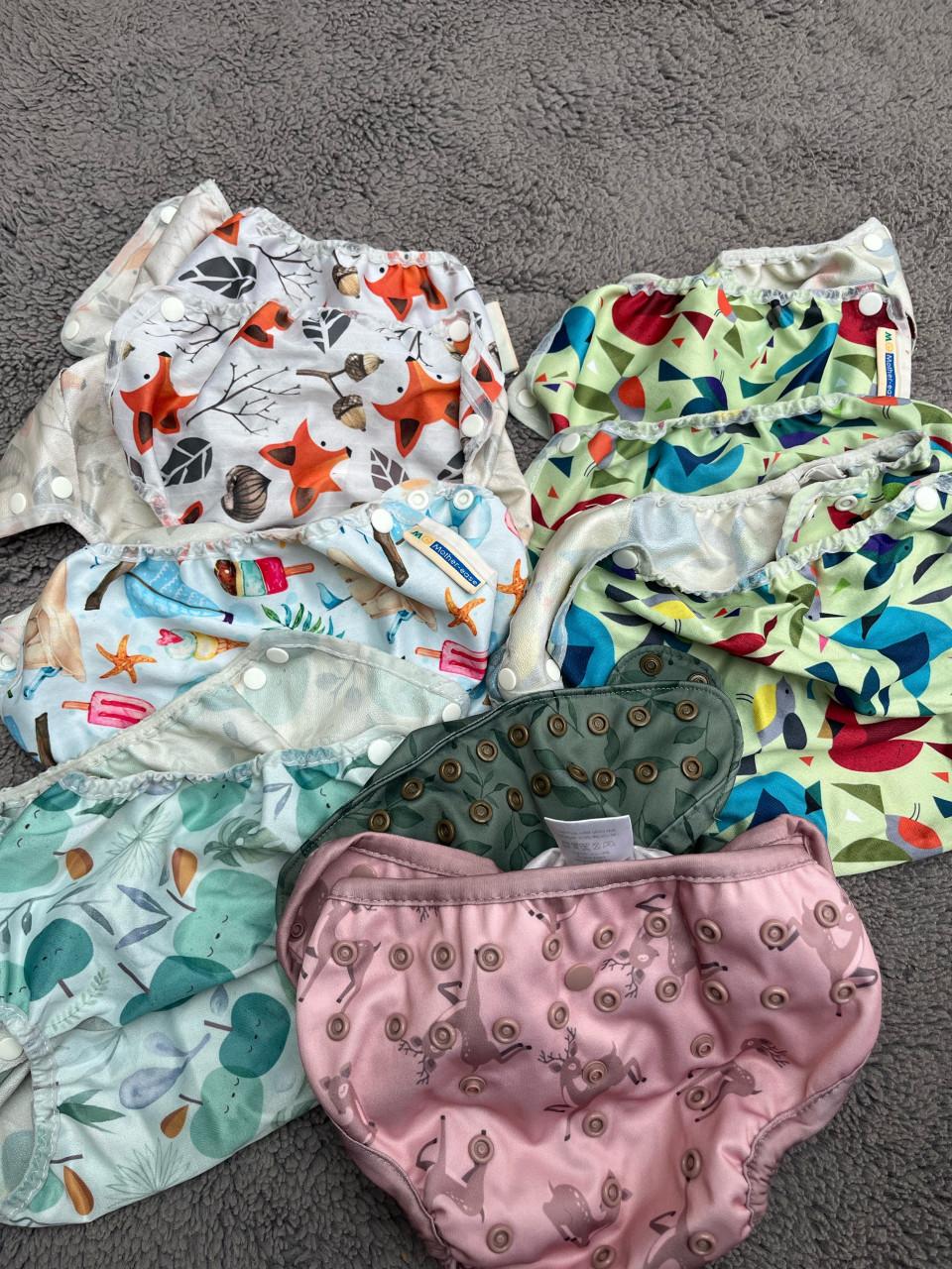 9x overbroekjes voor wasbare luiers