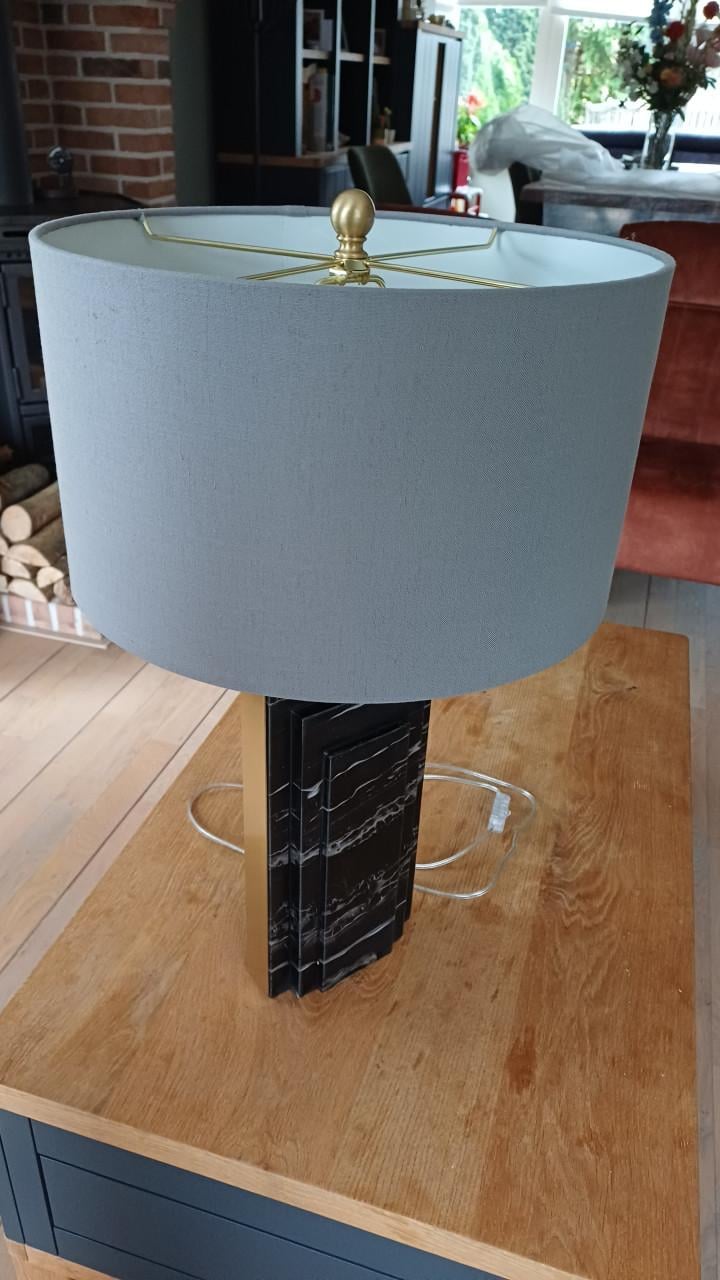 Tafellamp Charleston Marble