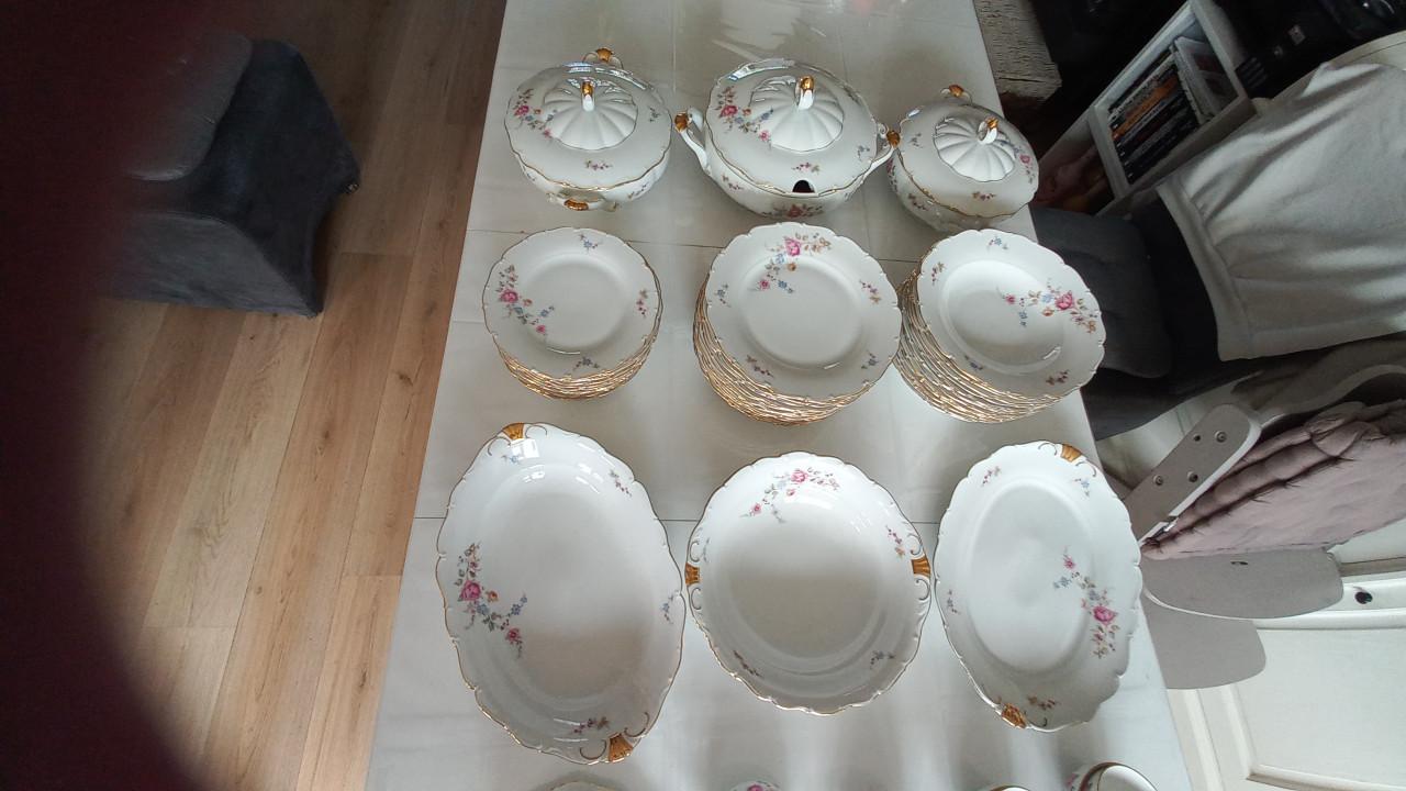 70-delig vintage servies