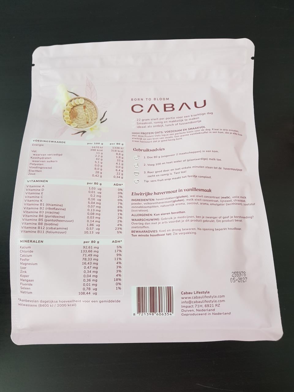 3 nieuwe Cabau producten