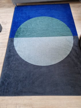 Vloerkleed blauw