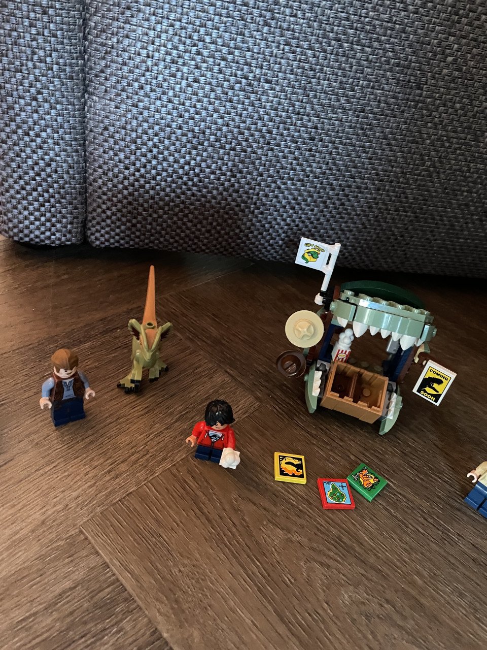 Lego Jurassic world: Dilophosaurus ontsnapt 75934
