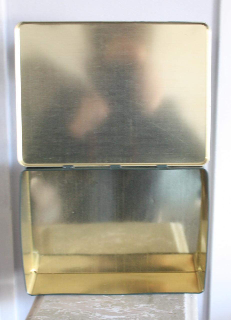 Mooi groen blik met bloemen print