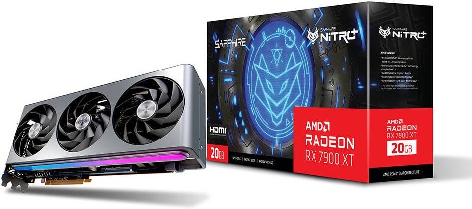 Videokaart GPU Sapphire NITRO+ AMD RADEON RX 7900 XT