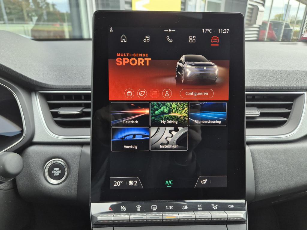 Renault Captur 1.6 e-tech full hybrid 145 techno camera, p-hulp v+a, adapt.