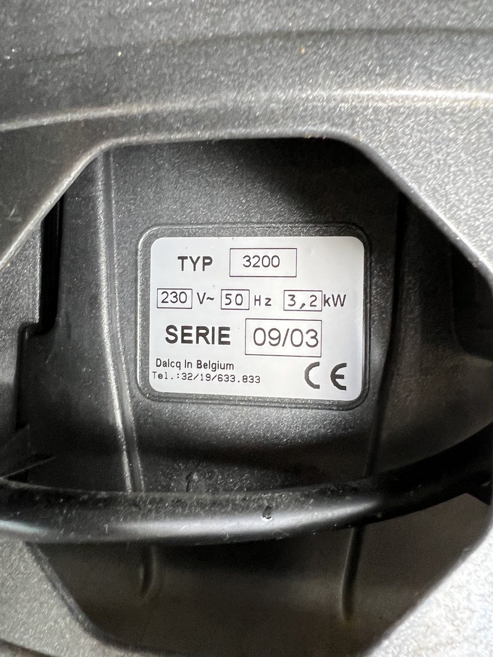 Donna frituurpan rvs als nieuw krachtige 3200w