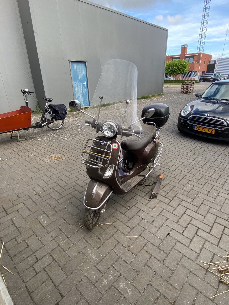 Vespa scooter