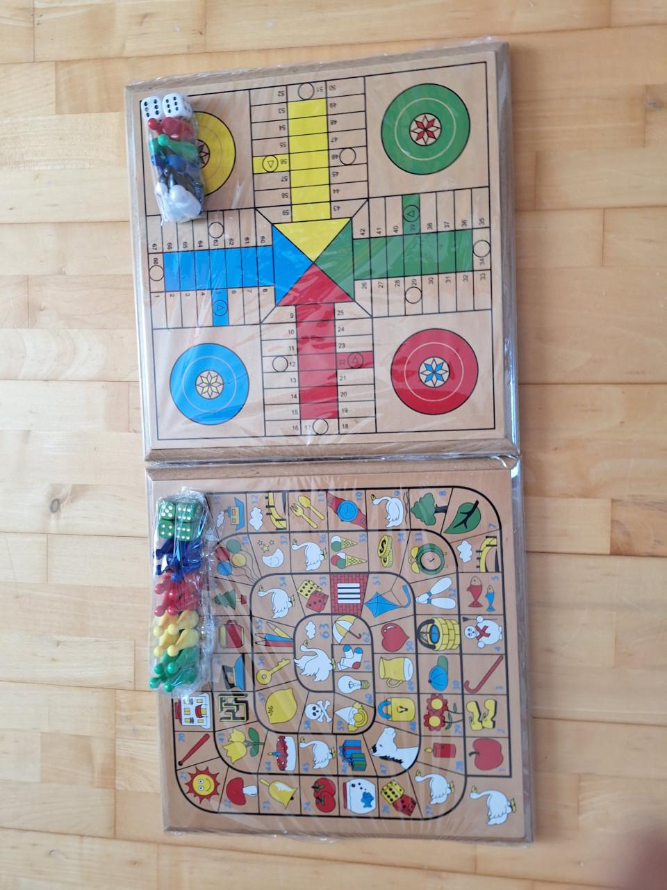 Houten bordspellen