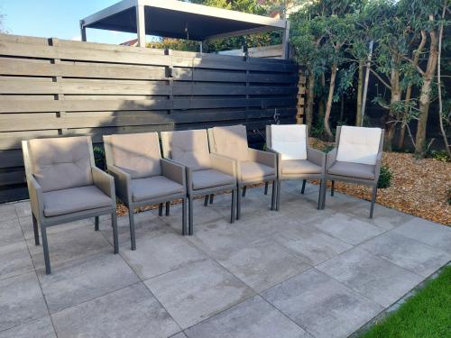 6x LIFE tuinstoelen met all weather kussens