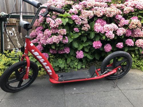 BMX Roller Step op luchtbanden