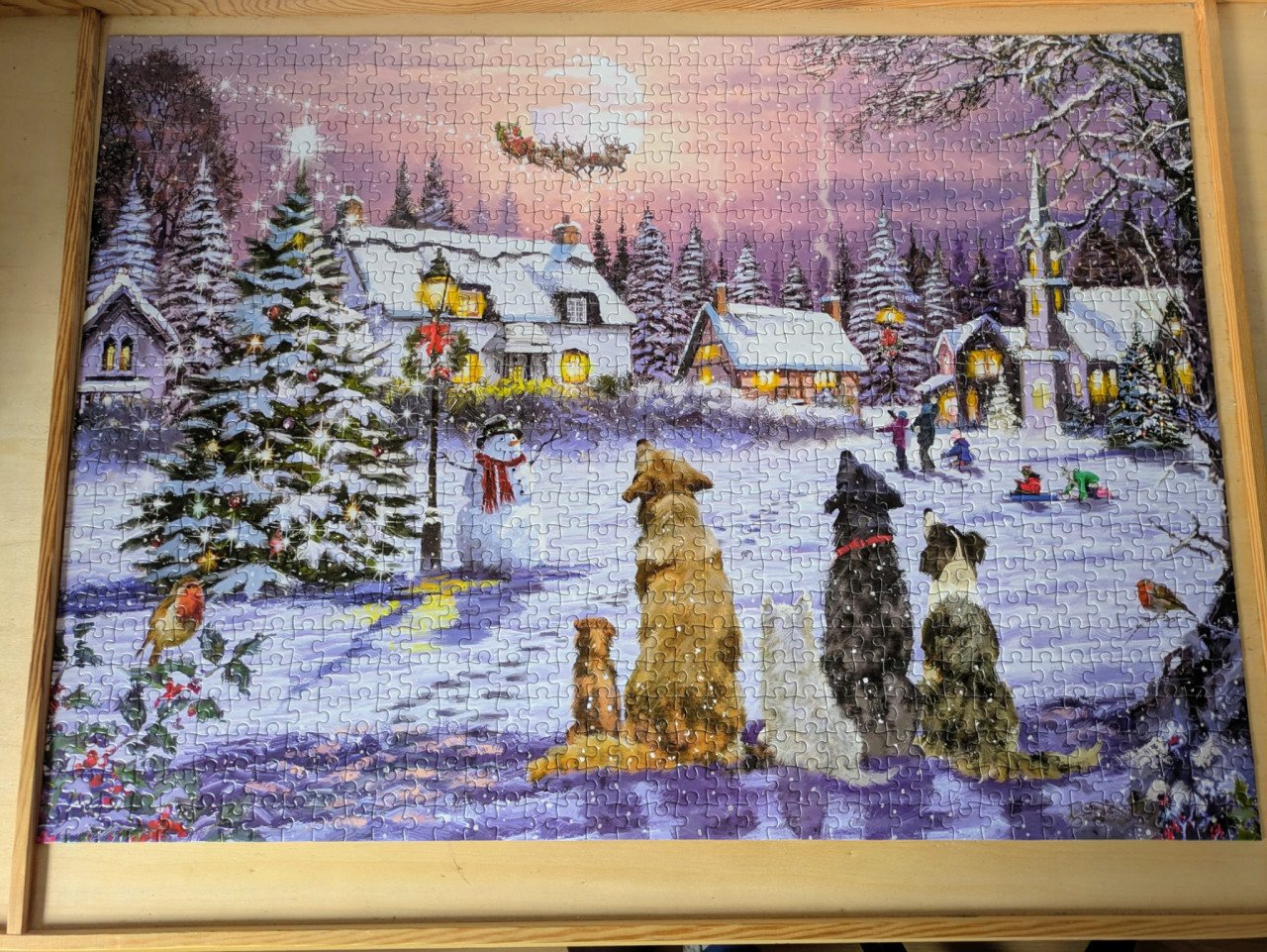 Puzzel Christmas Eve