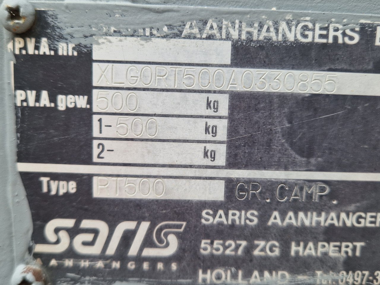 Te huur ruime kampeer aanhangwagen