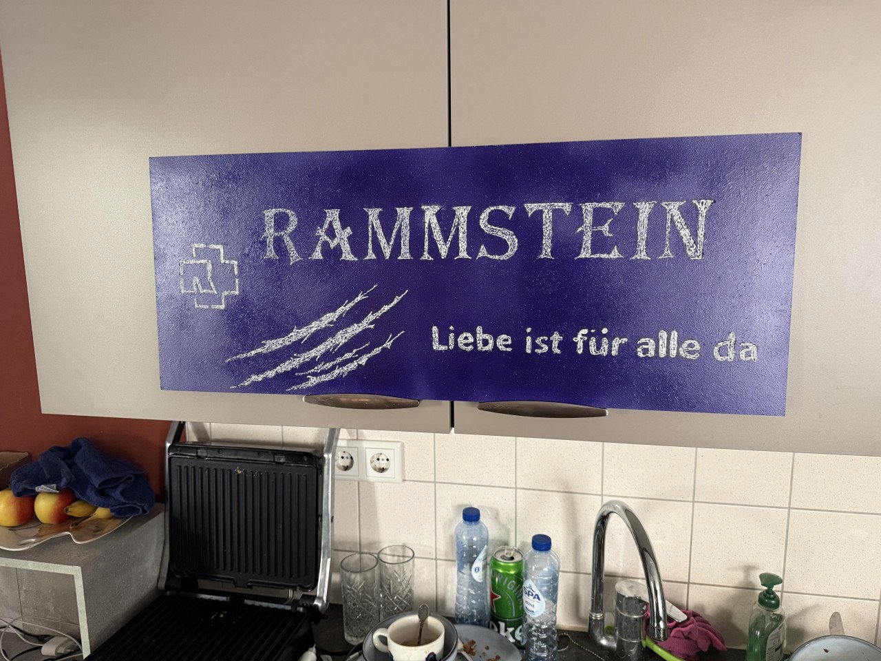 Rammstein artwork 90x50 cm