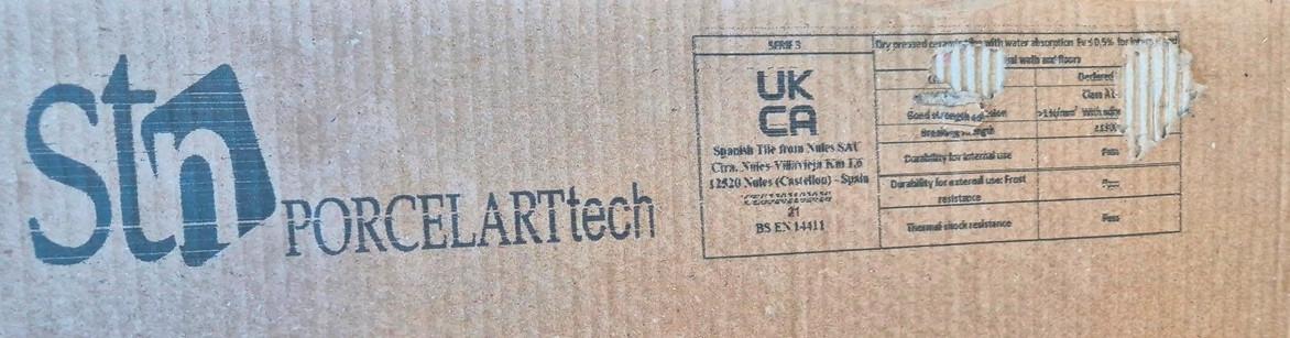 Porseleinen wandtegels, 60x120cm