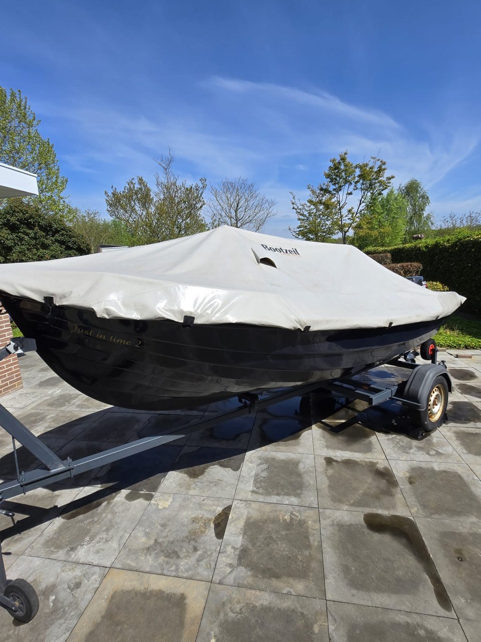 Sloep incl. trailer (Wiedesloep 435)
