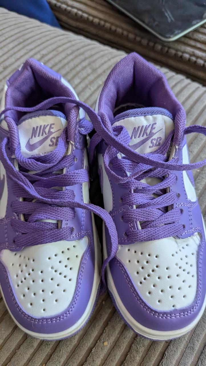 Nike SB Sneakers – Paars/Wit – Maat 29 (Nieuw)