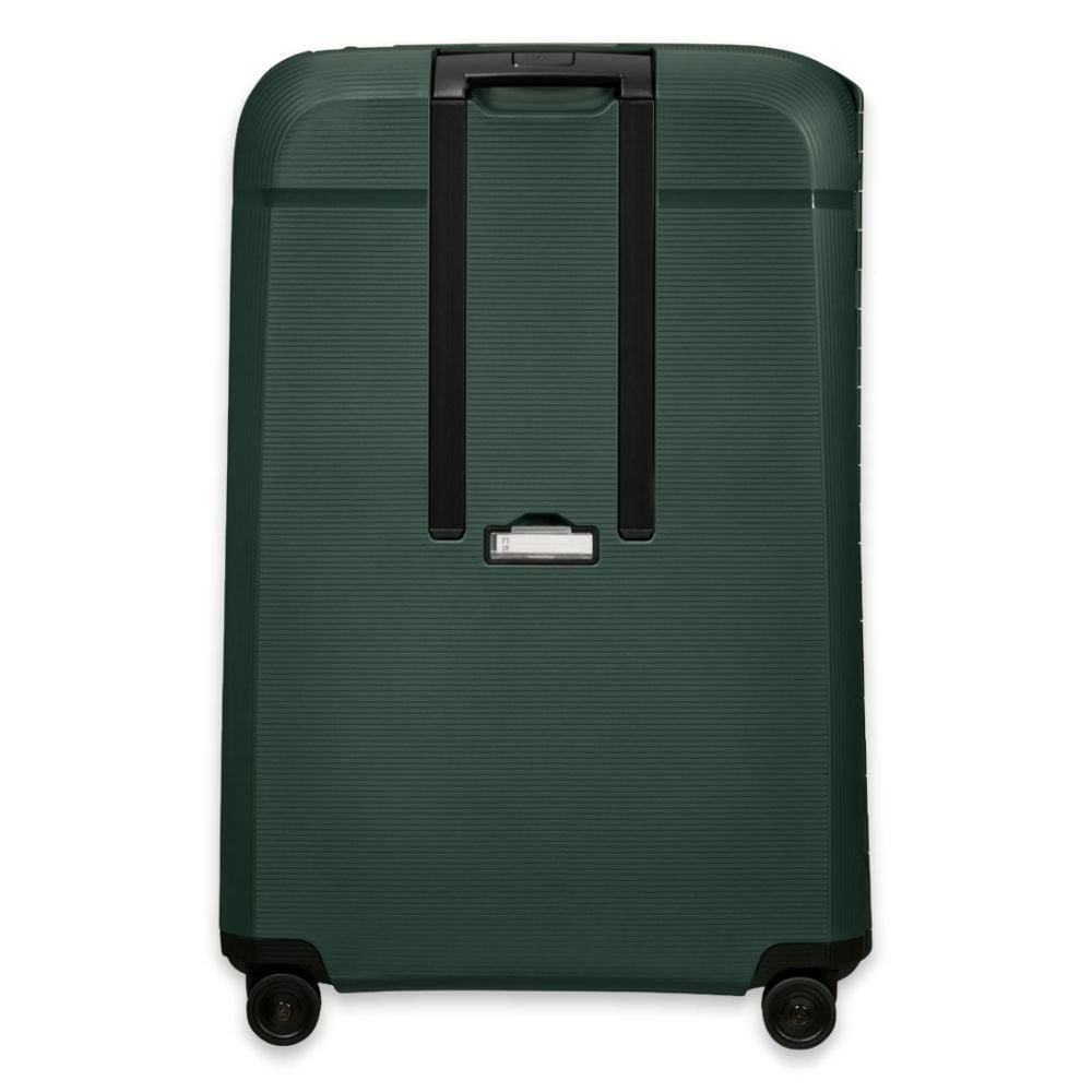 2x Samsonite koffer Magnum Eco Spinner groot Forest Green