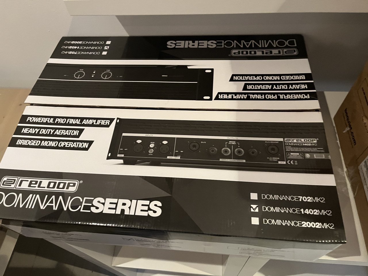 Reloop Dominance 1402 MK2 Eindversterker - Nieuw