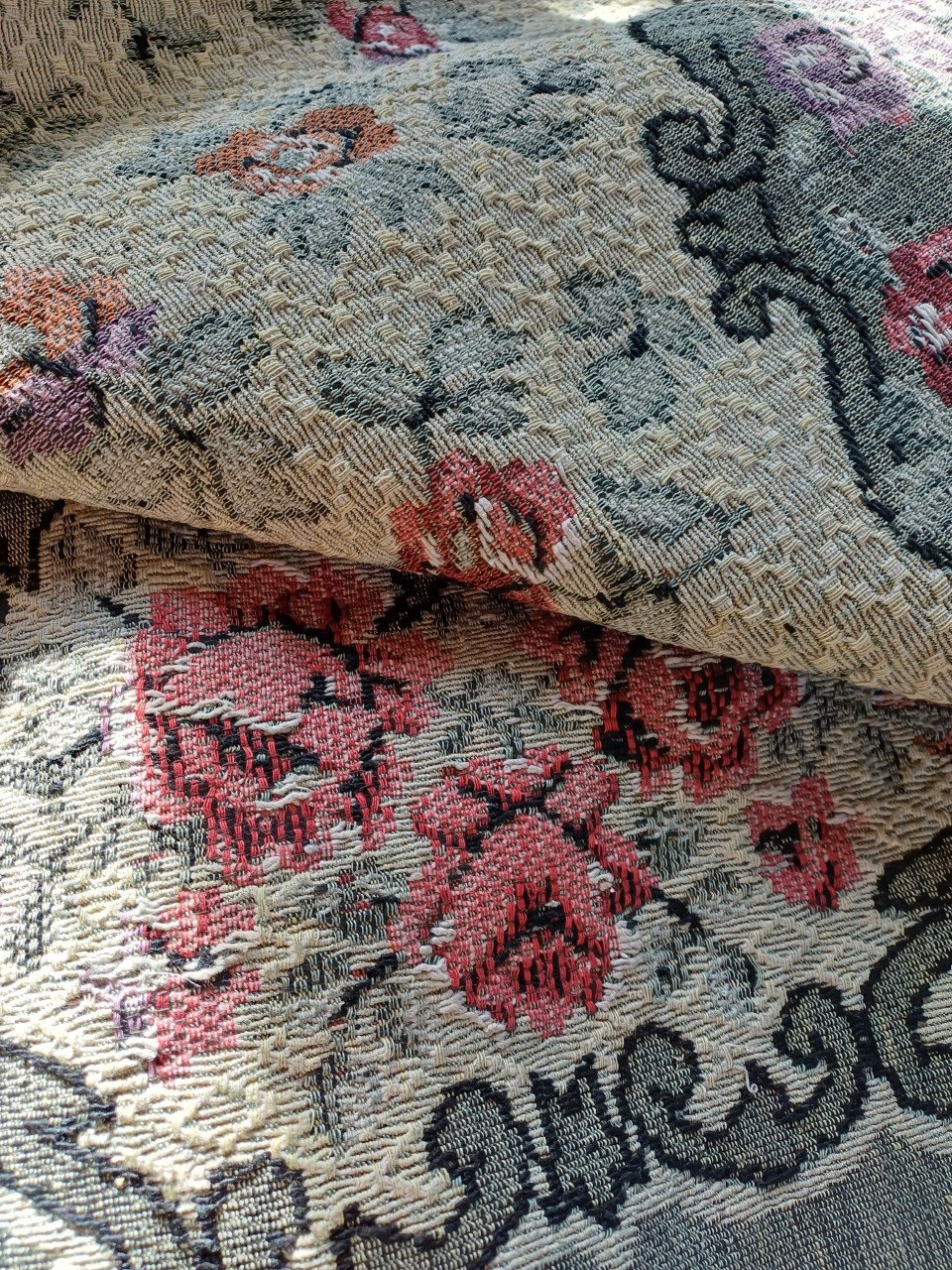 Brocante/vintage vloerkleed