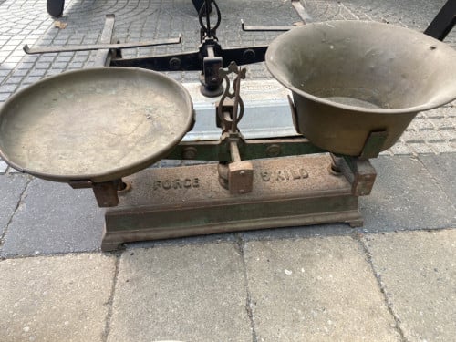 Balans weegschalen