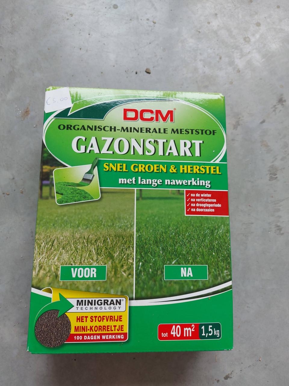 DCM bemesting voor het gazon