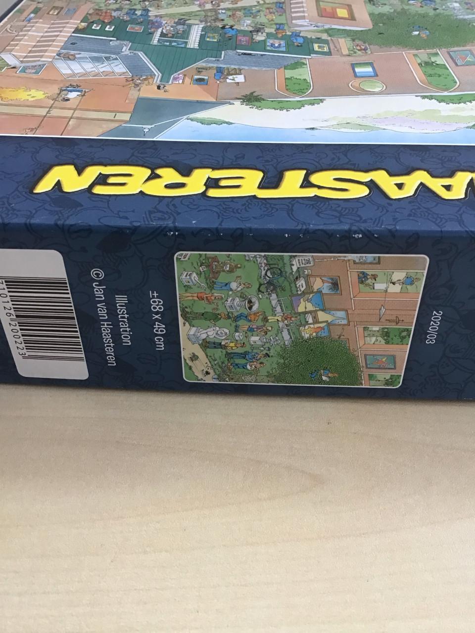 JAN HAASTEREN PUZZEL De Kunstmarkt