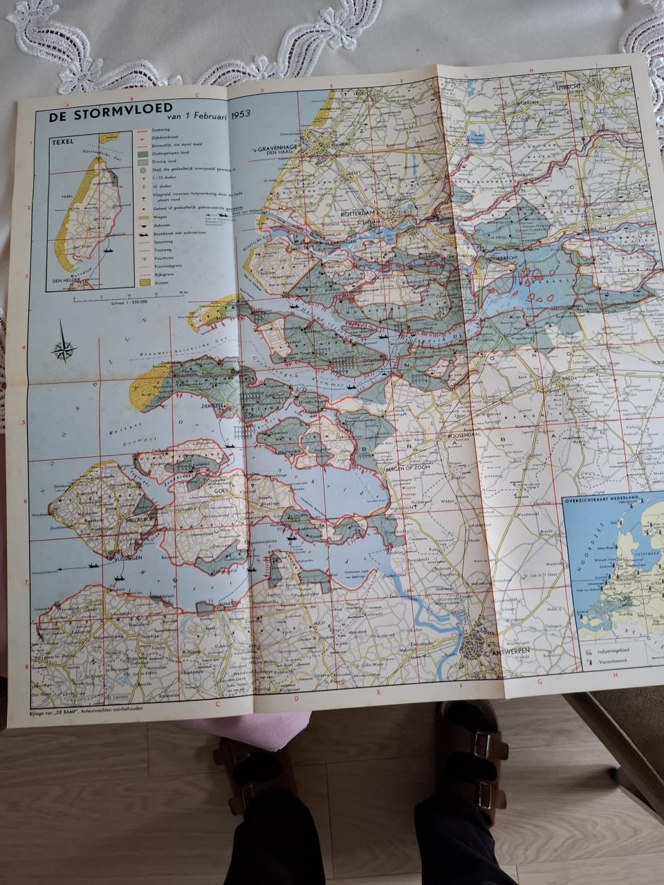 Boekje van de ramp watersnood i februari 1953