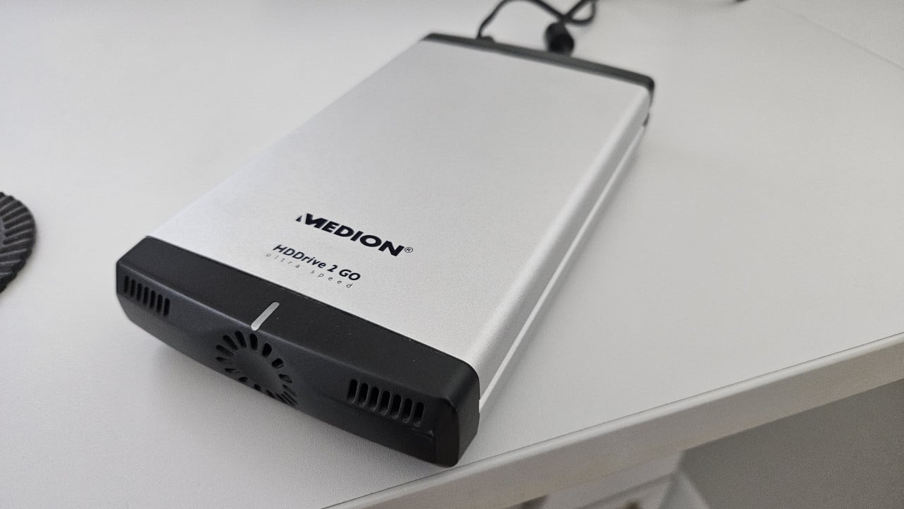 Medion HDDrive 2 GO externe harde schijf